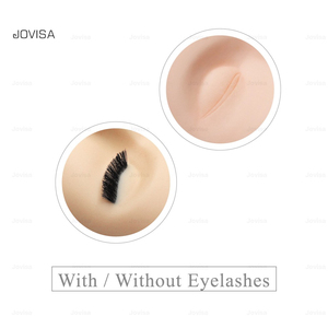 Outil d'extension de cils |   Tête de mannequin avec cils en bande - Product Image 5