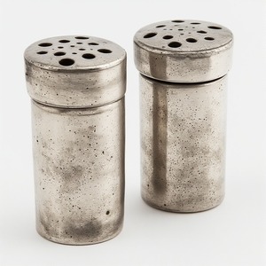 Moulin à sel et à poivre en laiton de qualité supérieure avec surface gravée ornée Travail artisanal offrant un accent décoratif pour manger - Product Image 1