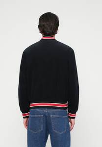 Veste universitaire vintage de qualité supérieure pour hommes, broderie, patch, automne, hiver, style baseball noir, couples - Product Image 6