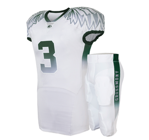 Maillot de football américain pour hommes personnalisés uniforme sportif avec manches courtes et impression de logo uniforme de sublimation - Product Image 2