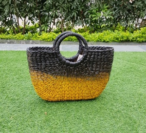Bolsa de jacinto de agua de compras con asas al por mayor para almacenamiento en el hogar y cesta de flores de almacenamiento de organización hecha en Viet - Product Image 3