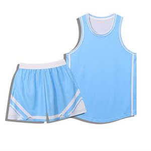 Maillot et short de basket-ball pour hommes, légers, respirants, à séchage rapide, durables, vêtements de sport pour l'entraînement et les performances d'équipe - Product Image 2
