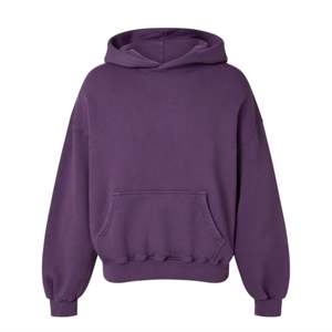 เสื้อฮู้ดผู้หญิงขายส่ง ระบายอากาศได้ดี พร้อมโลโก้สั่งทำ ดีไซน์ไหล่ตก ปักลาย 3 มิติ และเทคนิคการฟอกสีแบบ Acid Wash คอฮู้ด - Product Image 1