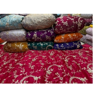 Tela de Seda Fendy con Lentejuelas Importadas, Nueva y Actualizada, Lista para Entregar, para Venta al por Mayor, Materia Prima Textil - Product Image 1