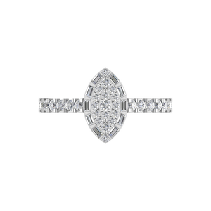 Style 950 Platine Marquise Original Moissanite Bague Diamant De Fiançailles De Mariée Bijoux Bague Personnalisée Pour Les Femmes De Luxe Fine Jewelry - Product Image 2