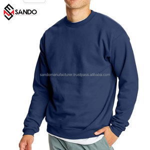 Sweat-shirt ras du cou surdimensionné vintage pour adultes grande taille 500gsm noir léger en détresse pierre acide respirant sans couture - Product Image 6