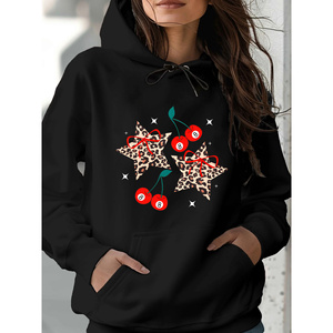 Sudadera Kinitwear para mujer Otoño/Invierno hecha en China sudadera estándar de ocio de un color - Product Image 1