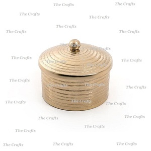 Cuenco para servir alimentos con tapa de primera calidad, tamaño y forma personalizados, cuenco para aperitivos de frutas secas de Chocolate - Product Image 1