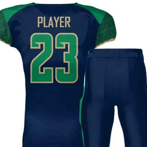 100% nuevo diseño personalizado fútbol americano Jersey uniforme de fútbol americano de hombres - Product Image 5