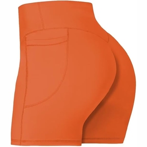 Nuevo 2025 pantalones cortos deportivos de alta elasticidad, sin costuras, cintura alta, cintura baja, gimnasio corto Fitness - Product Image 5