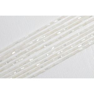 Perles cylindriques en coquille et en os pour la fabrication de bijoux - Product Image 1