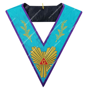 Masonic regalia unisex ปกหลักของเมมฟิส misraim พิธีกรรมสำหรับการใช้งานในโบสถ์สำหรับผู้ใหญ่ - Product Image 1