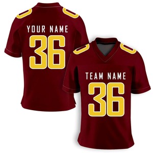 Service OEM, vêtements de sport personnalisés, maillot de football américain, maillot de football américain personnalisé respirant pour adultes - Product Image 2