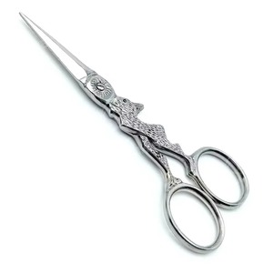 Wholesale Beauty Instruments High Quality Curved Stainless Steel <b>Nail</b> Scissor Sharp Ceramic Latest Design for <b>Nail</b> Care Cheap - Product Image 3