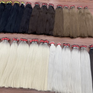 Extensions de cheveux en vrac, lisses naturelles, toutes les couleurs disponibles en stock maintenant, cheveux naturels de haute qualité, produit le plus vendu - Product Image 1