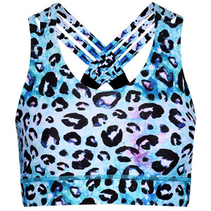 Sujetador Deportivo Personalizado para Mujer, Venta al por Mayor, Impresión por Sublimación, Absorbente de Sudor, Elástico, de Alto Impacto, Ropa Deportiva - Product Image 3