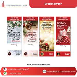 Highly Accurate Single Use Disposable Breathalyzer Breath AlcoGrad Alcohol Tester From Canada at Wholesale Price - Product Image 5