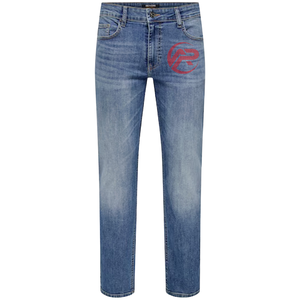 Jeans pour hommes de qualité supérieure Confortable Qualité supérieure Taille moyenne Design frontal plat Dernier style - Product Image 4