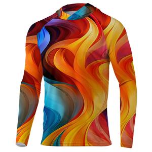 T-shirt de tir au basketball unisexe pour adultes, respirant, à séchage rapide, antibactérien, personnalisable, capuche, 100% polyester, toutes saisons - Product Image 4