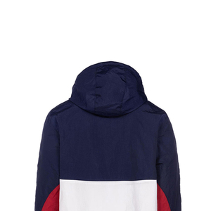 Chaqueta cortavientos de talla grande con diseño personalizado para hombre, chaqueta de invierno impermeable de poliéster suave con capucha para correr al aire libre - Product Image 4