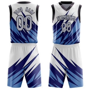 Uniforme de baloncesto sublimado personalizado para hombres Uniforme de baloncesto de estilo estadounidense para hombres Disponible en todos los tamaños y colores - Product Image 1