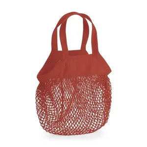 Bolsa de Malla Mini de Algodón Orgánico Sostenible para Frutas y Verduras, Bolsa de Merchandising Pequeña - Product Image 6