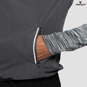 Nouvel arrivage de coupe-vent d'extérieur d'hiver vestes sans manches à capuche respirantes et décontractées fabriquées au Pakistan - Product Image 5