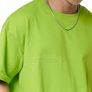 Camiseta con hombros caídos para hombre, camiseta transpirable de gran tamaño para uso en exteriores, gran oferta, camiseta con hombros caídos - Product Image 5