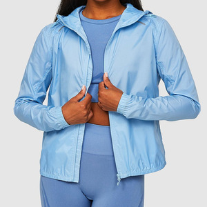 Chaqueta deportiva para correr al aire libre para mujer, chaqueta transpirable de secado rápido de alta calidad para correr, Yoga, Fitness, senderismo - Product Image 3