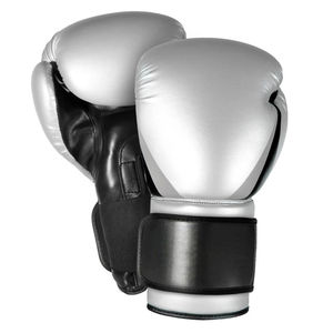 Gants de boxe unisexes en cuir véritable personnalisables de haute qualité en gros avec fermeture à lacets évacuant l'humidité utilisation en salle de sport - Product Image 5