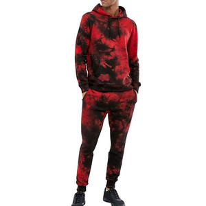 Conjunto de dos piezas recién llegados al por mayor, conjuntos de jogging para hombre, conjuntos de pantalones elásticos para hombre, chándal sublimado para gimnasio para hombre a la venta - Product Image 1