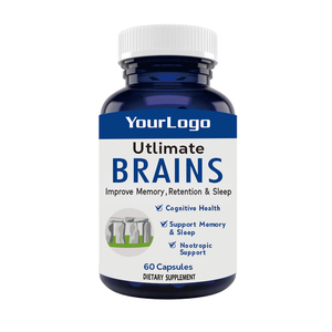 Private Label Health Supplement Geheugen Focus Duidelijkheid Geformuleerd Nootropische Capsules - Product Image 1