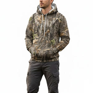 Conception de logo personnalisée, sweat-shirt de chasse léger et respirant pour homme, qualité supérieure, sweat-shirts de chasse d'hiver respirants pour homme - Product Image 1