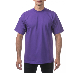 T-shirt pour homme à manches courtes, taille plus, logo personnalisé, prix de gros, t-shirt uni, motif simple pour homme - Product Image 3