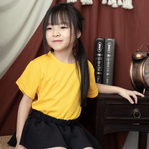 Ultifresh <b>Kids</b> Premium Solid 100% Polyester Crew Neck Short Sleeve Casual Polo <b>T</b>-<b>Shirt</b> Eco-Friendly Breathable Quick Dry - Product Image 5