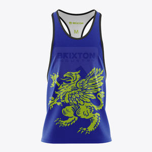 Wholesale Custom Lightweight Men's Gym Tank Tops Y-Back <b>Vest</b> <b>Stringer</b> Running Singlet Breathable Fitness Wear Plus Sizes Knitted - Product Image 1