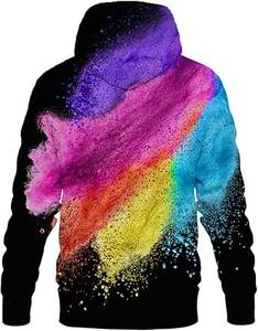 Sudadera con capucha de sublimación de la mejor tarifa Fabricación personalizada Sudaderas con capucha de impresión OEM Sudadera con capucha de sublimación de invierno de manga larga - Product Image 5