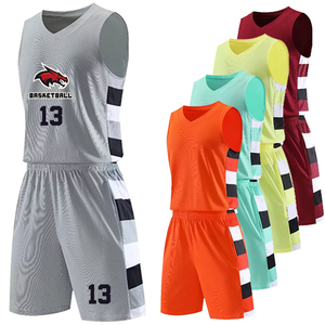 Maillots de basket-ball personnalisés pour hommes, tissu respirant à séchage rapide, uniforme d'entraînement, veste et short, nouvelle saison 23 24 - Product Image 2