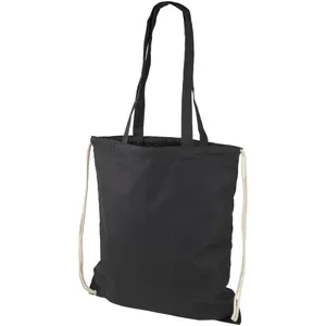Customizable 240g Cotton Eliza <b>Backpack</b> Promotional <b>Drawstring</b> Sportpacks for Merchandising - Product Image 5