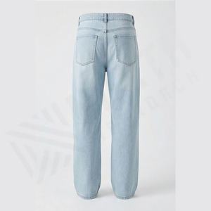 Jeans en denim 2025 pour hommes, pantalon slim, jeans skinny pour hommes, pantalon pour homme, vente en gros d'usine, respirant, droit, service OEM - Product Image 2