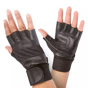 GAF venta al por mayor Fitness transpirable medio dedo levantamiento de pesas ejercicio deportes entrenamiento carreras bicicleta ciclismo gimnasio guantes hombres - Product Image 1