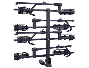 (ST) Exhibidor de cortina de aire abierto multideck negro de 67'' para isla - 208V - Product Image 2