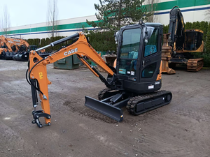 Mini-excavatrice CASE CX26C de 2,5 tonnes, 24,8 CV, compacte, sur chenilles, diesel, hydraulique, à rotation zéro, à prix avantageux - Product Image 2