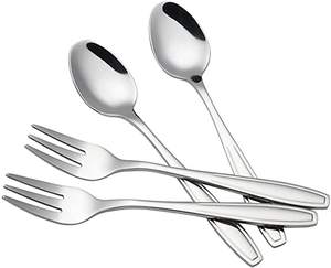 Acier Métal Vaisselle Couverts Décoration de Table Ustensiles de Cuisine Miroir Unique Élégant Couverts à Poignée Fourniture par l'Inde - Product Image 6