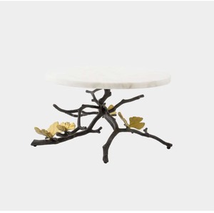 Wholesale Modern Stylish Vintage Fancy <b>Marble</b> Single Tier Wedding Party <b>Cake</b> <b>Stands</b> Customized Logo Print <b>Cake</b> Platter Tool Type - Product Image 6