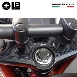 Adesivi Protettivi 3D Autoadesivi per Forcella Manubrio Moto Compatibili con Honda Hornet 2023-2024 - Product Image 3