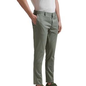 กางเกงชิโนทรงตรงเข้ารูปฮิปฮอปผ้าฝ้ายทอลายทแยงระบายอากาศ - Product Image 6