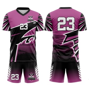 เสื้อเจอร์ซีย์ฟุตบอลสำหรับผู้รักษาประตูเสื้อฟุตบอลสีดำและสีน้ำเงิน - Product Image 2