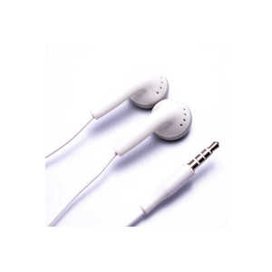 Écouteurs intra-auriculaires filaires Netzy Zore KWY 102 blancs avec microphone, interface 3,5 mm, résistants à la transpiration, son stéréo - Product Image 1