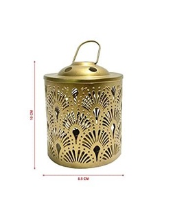 Linterna marroquí de metal indio, Lámpara decorativa de bajo precio para el hogar, producto de proveedor exportador de alta demanda - Product Image 3
